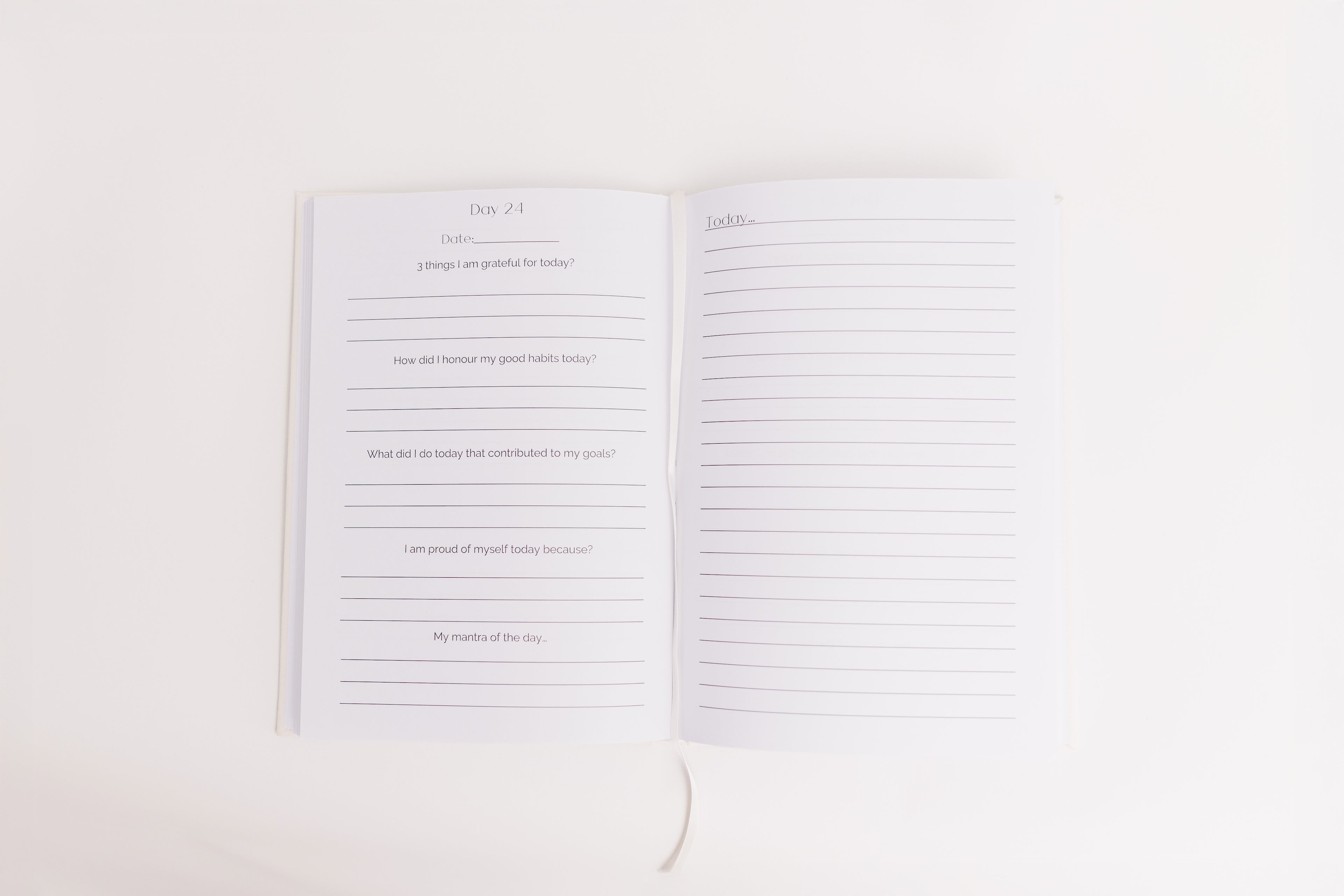 Manifestation Prompted Journal